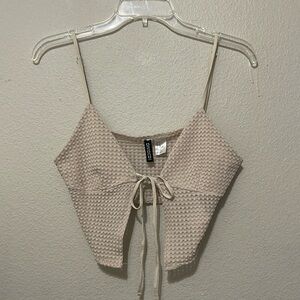 H&M CROP TOP CAMI